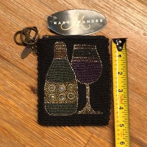 Mary Frances Vino Coin Purse